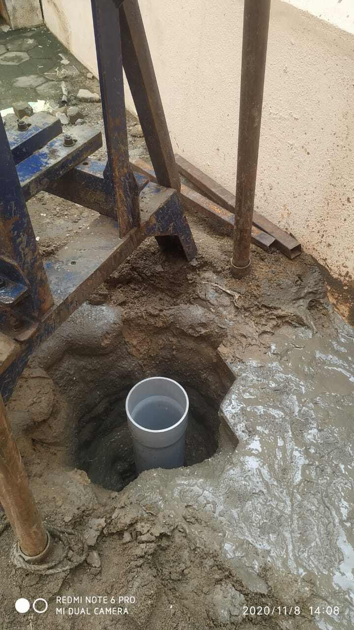 Borewell Cleaning Process